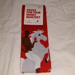 Foot Cardigan/Old Spice‎ Socks for Manly Man Feet